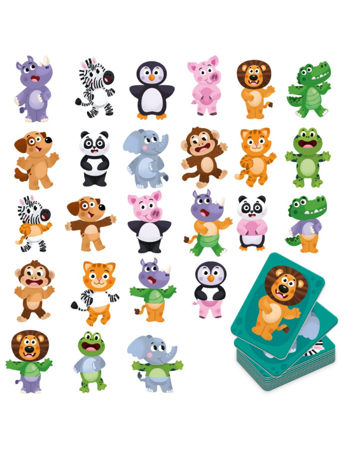 Μαγνητικό Παιχνίδι – Zoo fun animals | RK2030-06 Μαγνητικό Παιχνίδι – Zoo fun animals | RK2030-06