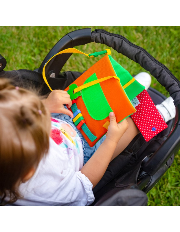 Roter Kafer BusyBook Παπάκι Educational Game Knowledge for 3-5 Years Old