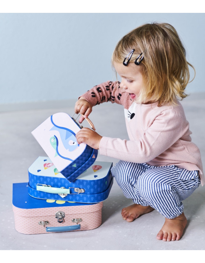 Suitcase set moon drops Glow in the Dark