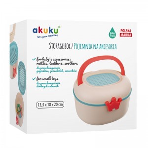 Αποθηκευτικό βαλιτσάκι μασητικά / κουδουνίστρες