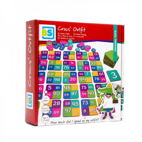 Bs Toys – Crocs’ Outfit – Παιχνίδι Μαθηματικών
