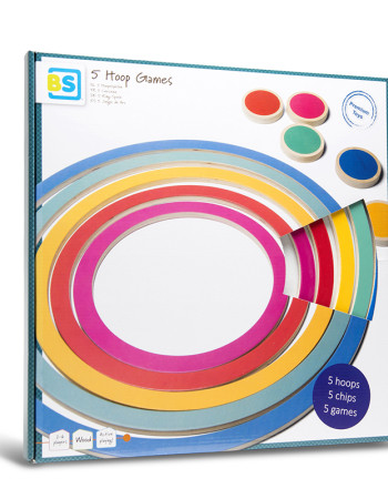 BS Toys – Ξύλινα Τσέρκια (Hoop Games)  |  GA395
