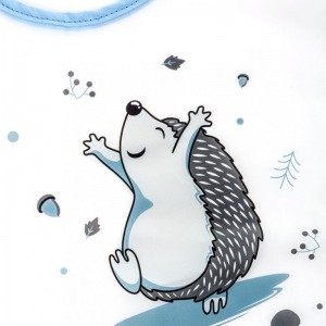 Αδιάβροχη Σαλιάρα με Τσεπάκι Σκαντζόχοιρος