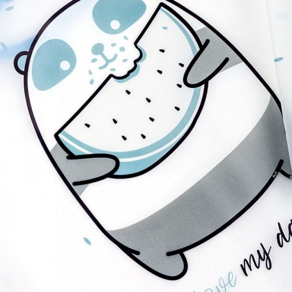 Αδιάβροχη Σαλιάρα με Μανίκια Πάντα