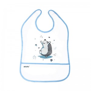 Αδιάβροχη Σαλιάρα με Τσεπάκι Σκαντζόχοιρος