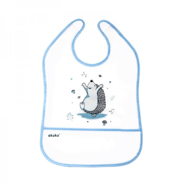 Αδιάβροχη Σαλιάρα με Τσεπάκι Σκαντζόχοιρος