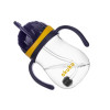 Akuku Baby Cup with Handles and Straw made of Plastic Yellow 280ml