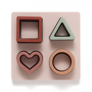 Petit Monkey – Παζλ σφηνώματα Σιλικόνης Heart 0 yrs