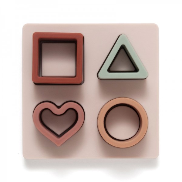 Petit Monkey – Παζλ σφηνώματα Σιλικόνης Heart 0 yrs
