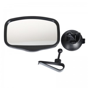 Middle 2 in 1 baby Mirror – Black