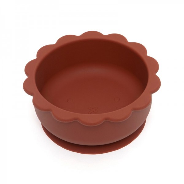 Petit Monkey – Μπολ σιλικόνης Lion - Baked Clay