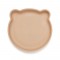 Petit Monkey – Πιάτο Σιλικόνης Bear - Honey Peach
