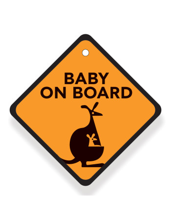 Cartoon Baby on Board Babywise  |  BW007