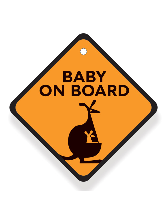 Cartoon Baby on Board Babywise