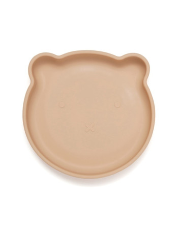 Petit Monkey – Πιάτο Σιλικόνης Bear - Honey Peach