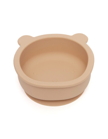 Petit Monkey – Μπολ σιλικόνης Bear - Honey Peach