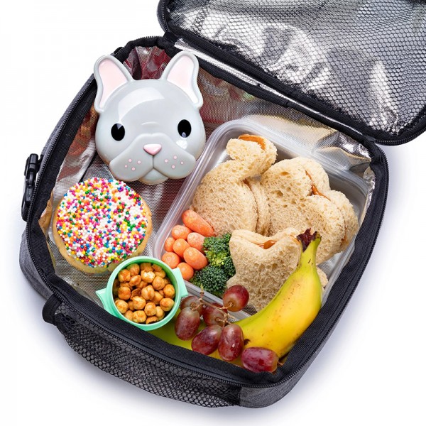 Melii – Σετ 2 δοχείων για σνακ - Bulldog & Cat