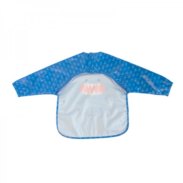 Zoocchini Σαλιάρα με μανίκια  – Sherman the Shark-