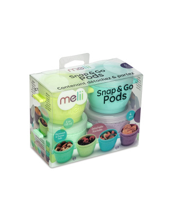 Melii – Snap and Go Pods 4 τεμ 118ml