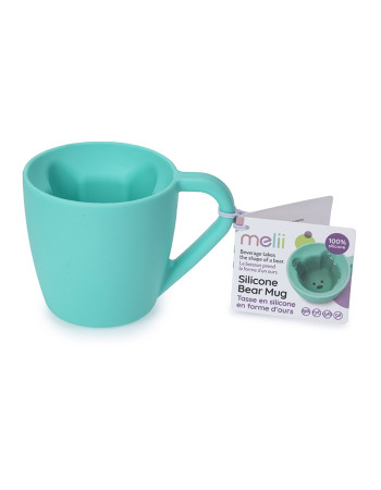 Melli – Κούπα Αρκουδάκι Σιλικόνης 145ml - Blue