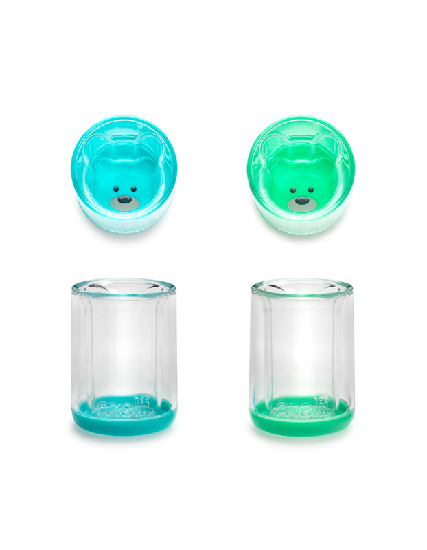 Melli – Σετ ποτήρια με διπλό τοίχωμα 145ml - Blue-Mint