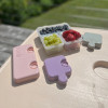 Puzzle Container - pink