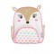 Zoocchini Fiona School Bag Backpack Kindergarten Pink