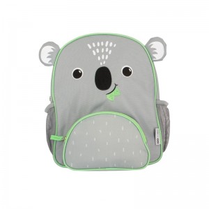 Zoocchini Koala School Bag Backpack Kindergarten Gray