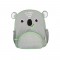 Zoocchini Koala School Bag Backpack Kindergarten Gray