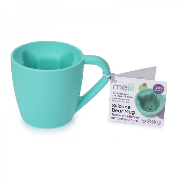 Melli – Κούπα Αρκουδάκι Σιλικόνης 145ml - Blue