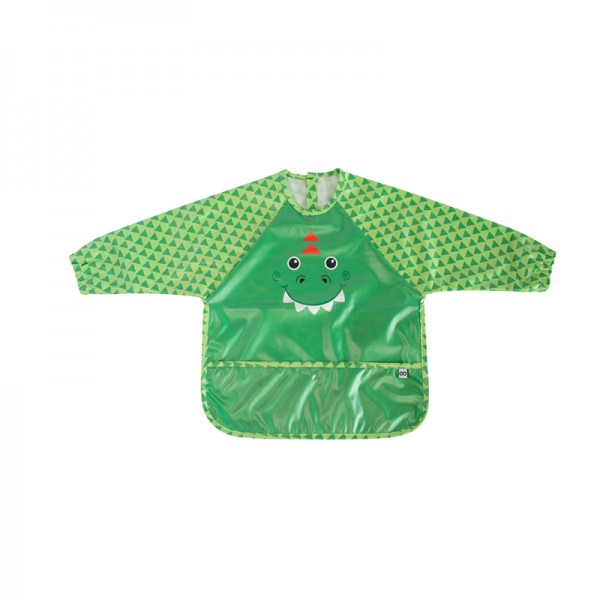 Zoocchini Σαλιάρα με μανίκια – Devin the Dinosaur