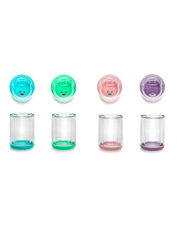 Melli – Σετ ποτήρια με διπλό τοίχωμα 145ml - Pink-Purple