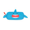 Zoocchini Sherman the Shark Pencil Case Light Blue