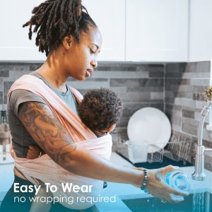 Μάρσιπος Baby K’tan Yoga Heather Coral - Medium Μάρσιπος Baby K’tan Yoga Heather Coral - Medium