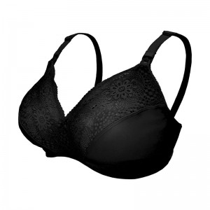 Σουτιέν Θηλασμού Soft as Silk - Black - Xlarge