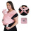 Μάρσιπος Baby K’tan Yoga Heather Coral - Large  |  BKBC-ACT-HCY-L