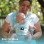 Μάρσιπος Baby K’tan Tie Dye Misty Blue - Large  |  BKBC-TD-MB-L