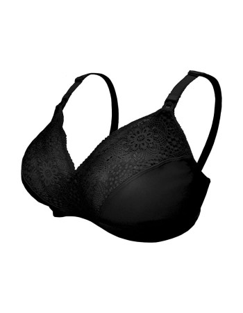 Σουτιέν Θηλασμού Soft as Silk - Black - Small  |  CW2110