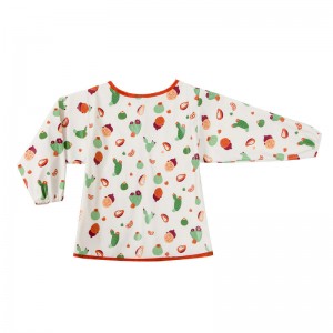 Baby To Love Σαλιάρα/Ποδιά με μανίκια - Cactus Garden