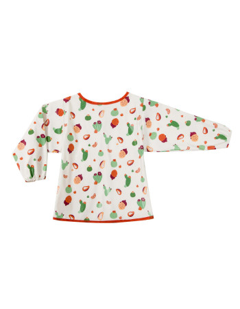 Baby To Love Σαλιάρα/Ποδιά με μανίκια - Cactus Garden  |  BTL304140