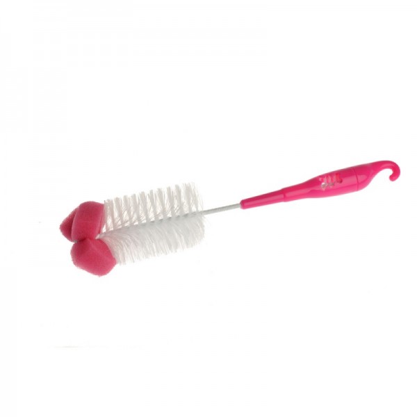 Βούρτσα καθαρισμού για μπουκάλια - ΡΟΖ