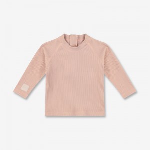 Minene Μακρυμάνικη Μπλούζα UV Ροζ 6m-4y - 6-12m