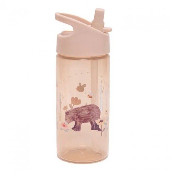 Petit Monkey – Παγούρι Bear linen “White Stars” 380ml