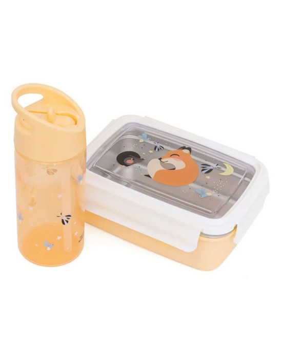 Petit Monkey – Παγούρι Fox & Fireflies 380ml | PTM-DB40 Petit Monkey – Παγούρι Fox & Fireflies 380ml | PTM-DB40
