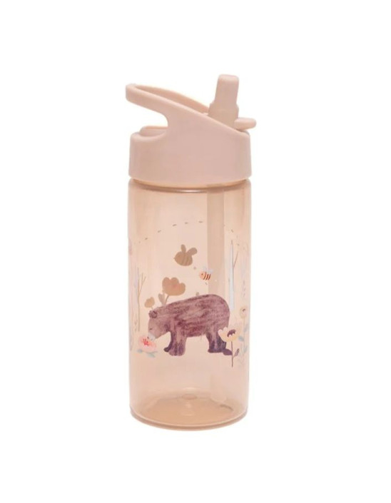 Petit Monkey – Παγούρι Bear linen “White Stars” 380ml