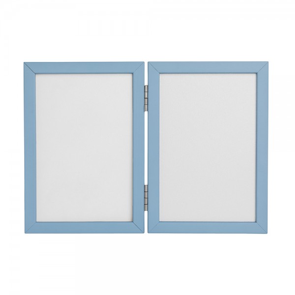 Κορνίζα για αποτύπωμα πηλού και φωτογραφία – Blue (10×15εκ.)