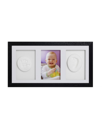 Baby Imprint Frame made of Wood – Black
