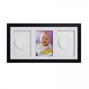 3πλη  Κορνίζα για αποτύπωματα και φωτογραφία – Black