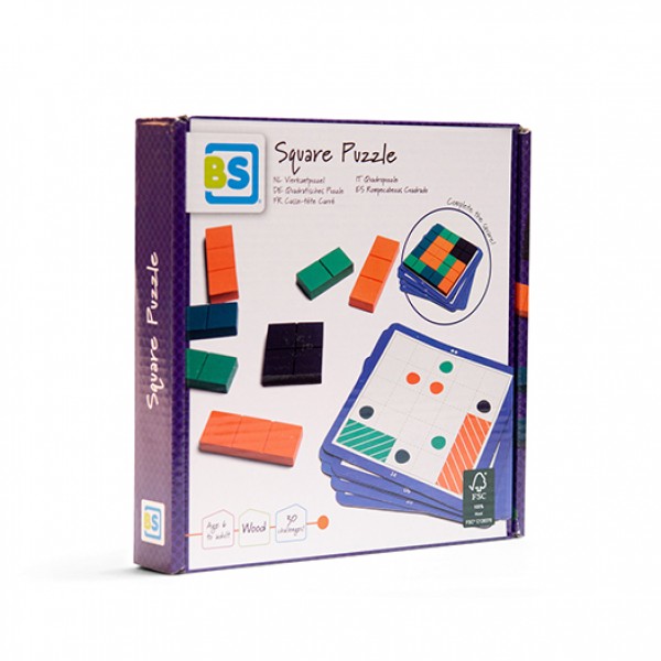 Bs Toys – Παζλ Με Τετράγωνα