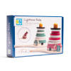 Bs Toys- Ξύλινο Παιχνίδι Ισορροπίας Φάροι Bs Toys- Ξύλινο Παιχνίδι Ισορροπίας Φάροι